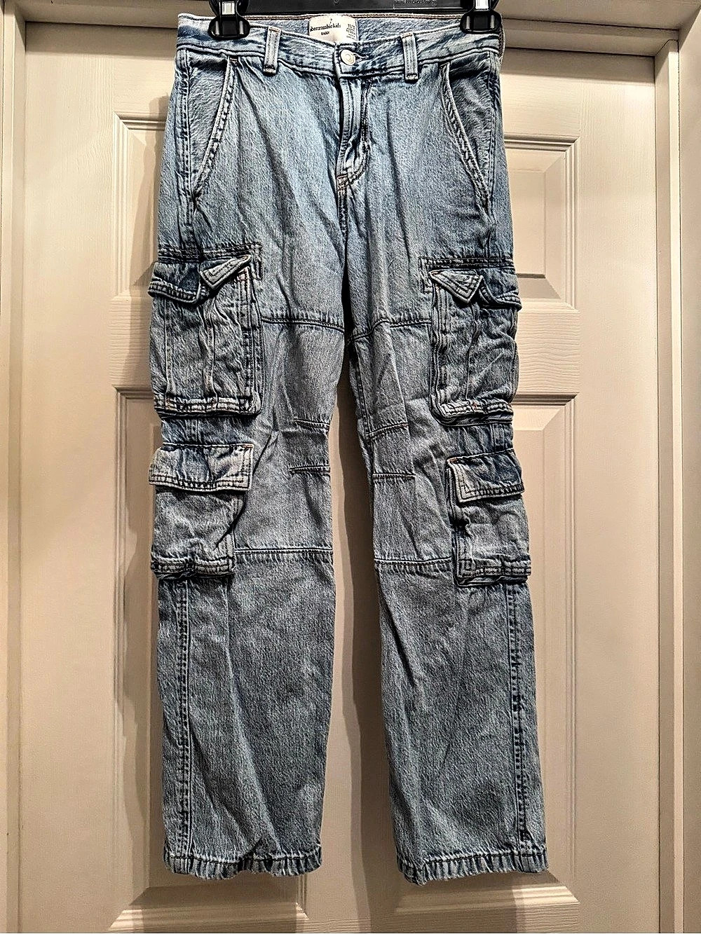 Abercrombie Kids Baggy Cargo Jeans